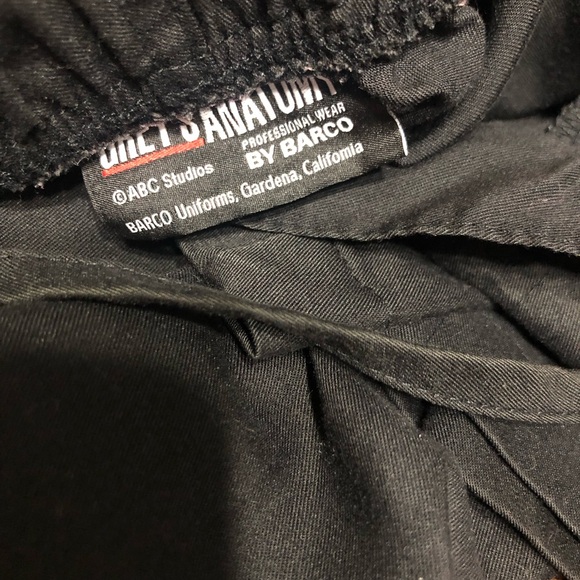 Grey's Anatomy scrubs five pockets pull on black.size M - Picture 3 of 7